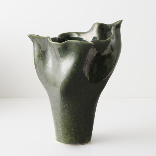 Solaris Vase 31cm Forest - FLORA DESIGNS