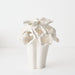 Avenia Vase 35cm White - FLORA DESIGNS