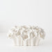 Avenia Vase 40cm White - FLORA DESIGNS