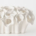 Avenia Vase 40cm White - FLORA DESIGNS