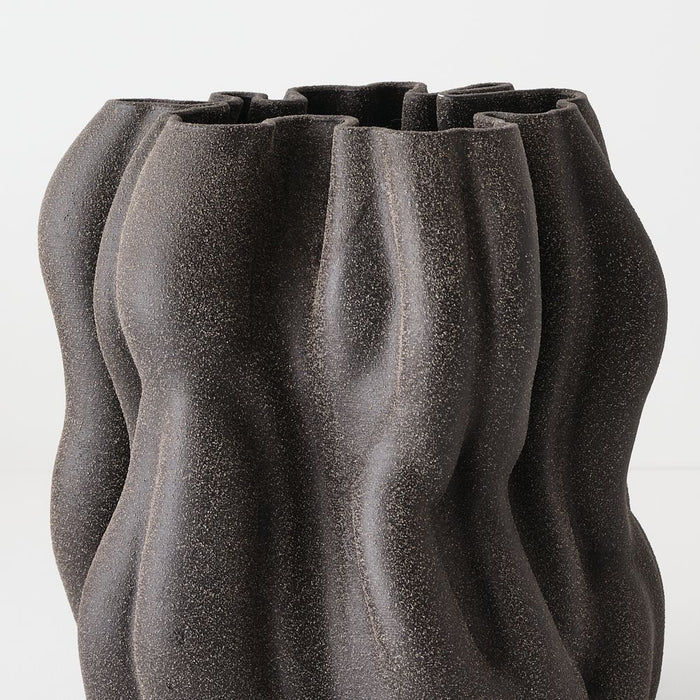 Ophelia Vase 28cm Umber - FLORA DESIGNS