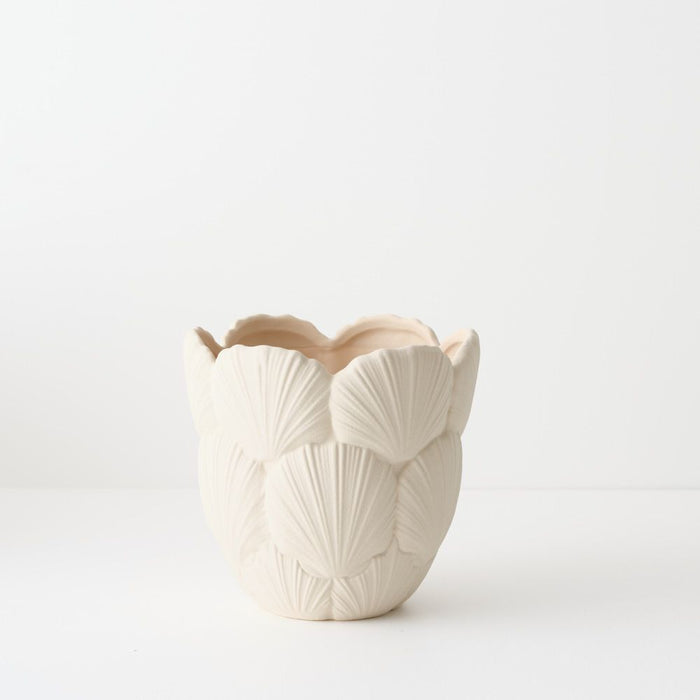 Elysian Pot 21cm Veil - FLORA DESIGNS