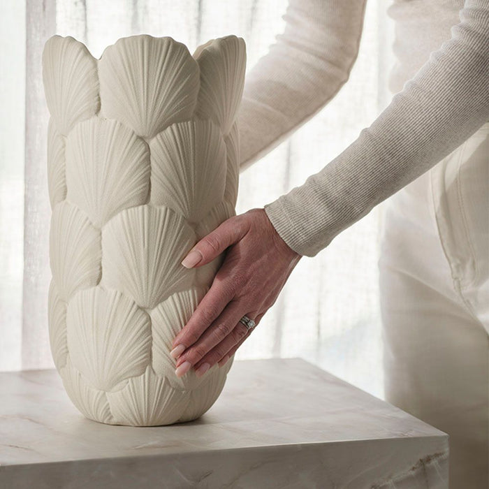 Elysian Vase 35cm Veil - FLORA DESIGNS