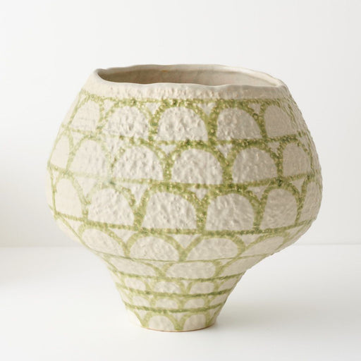 Aurora Pot 35cm Fern - FLORA DESIGNS