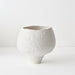 Aurora Pot 26cm White - FLORA DESIGNS