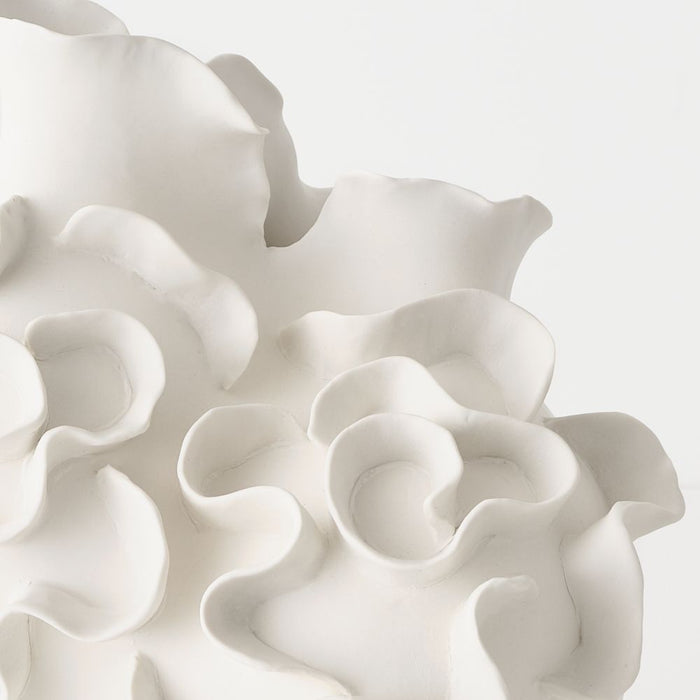 Alora Vase 28cm White - FLORA DESIGNS