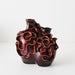 Alora Vase 28cm Bordeaux - FLORA DESIGNS