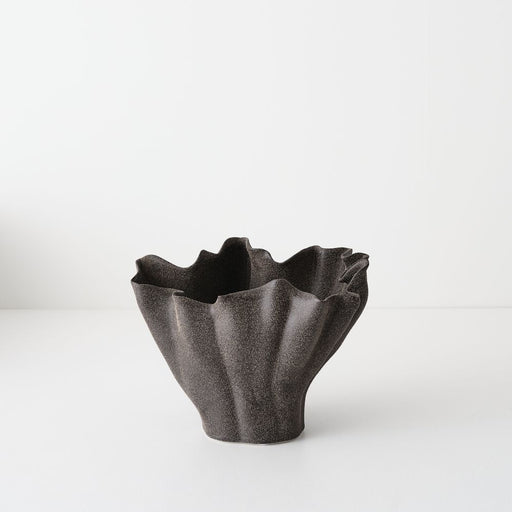 Lysia Vase 26cm Umber - FLORA DESIGNS