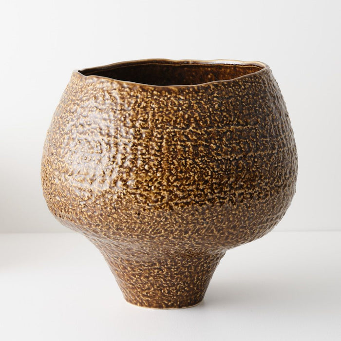 Aurora Pot 35cm Pangolin - FLORA DESIGNS