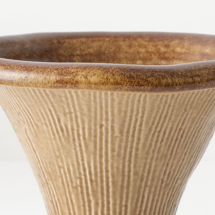 Haven Vase 25cm Umber - FLORA DESIGNS