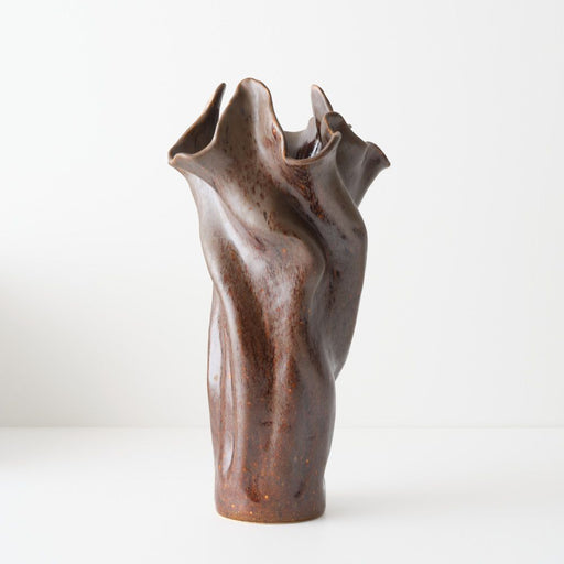 Mesa Vase 44cm Cabernet - FLORA DESIGNS