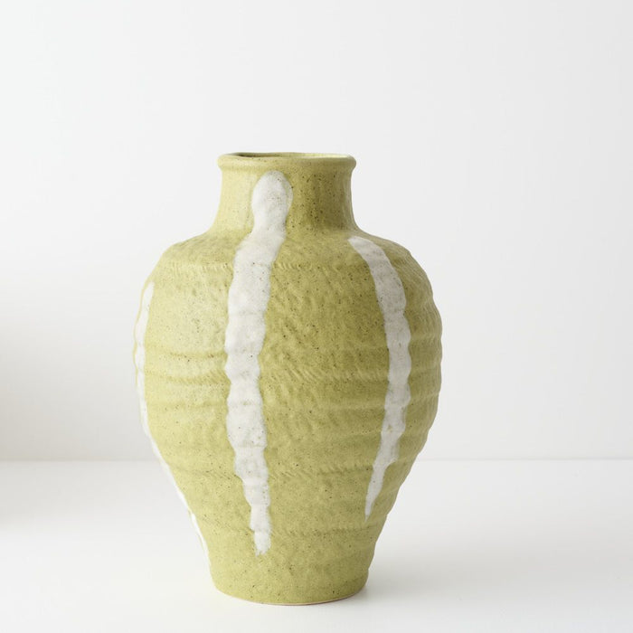 Arlo Vase 33cm Myrtle - FLORA DESIGNS