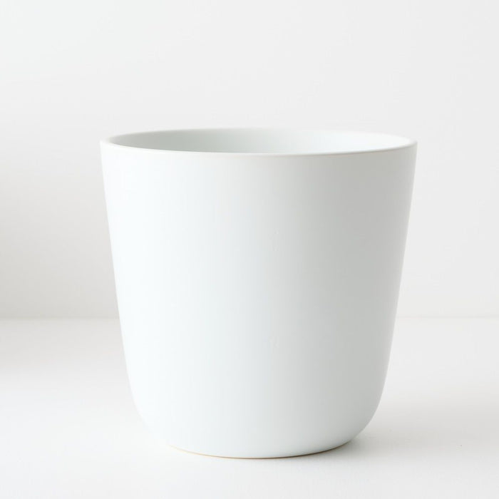Lunar Pot 20cm Milk - FLORA DESIGNS
