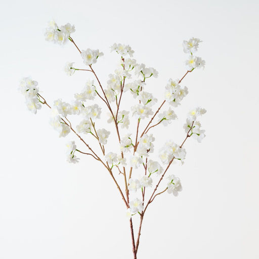 Artificial Apple Blossom 122cm White - Pack of 12 - FLORA DESIGNS