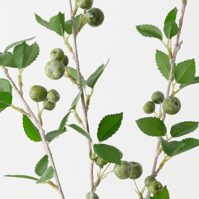 Artificial Crabapple Spray 62cm Green - Pack of 12 - FLORA DESIGNS