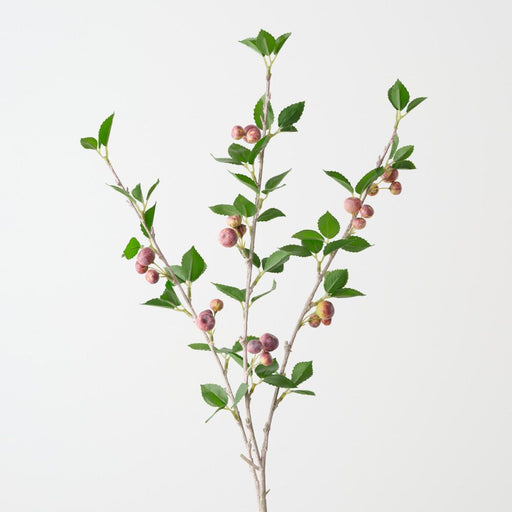 Artificial Crabapple Spray 62cm Plum - Pack of 12 - FLORA DESIGNS