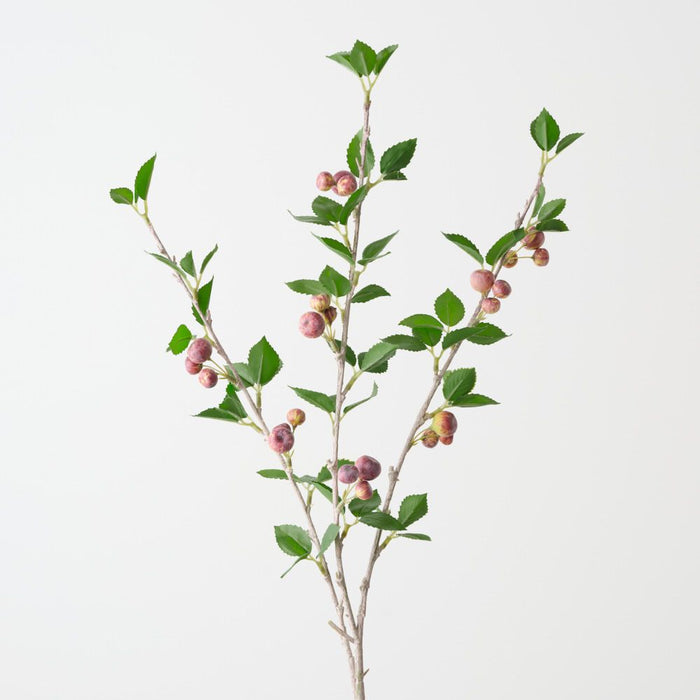 Artificial Crabapple Spray 62cm Plum - Pack of 12 - FLORA DESIGNS