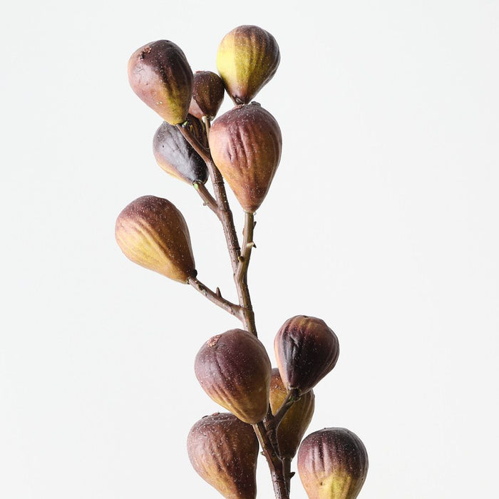 Artificial Fig Spray 92cm Eggplant - Pack of 12 - FLORA DESIGNS