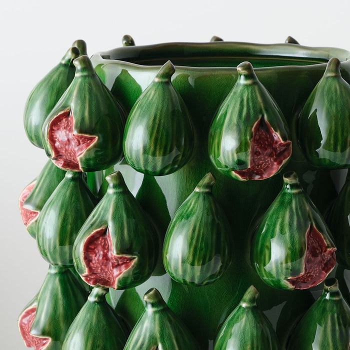 Figue Vase 35cm Green - FLORA DESIGNS