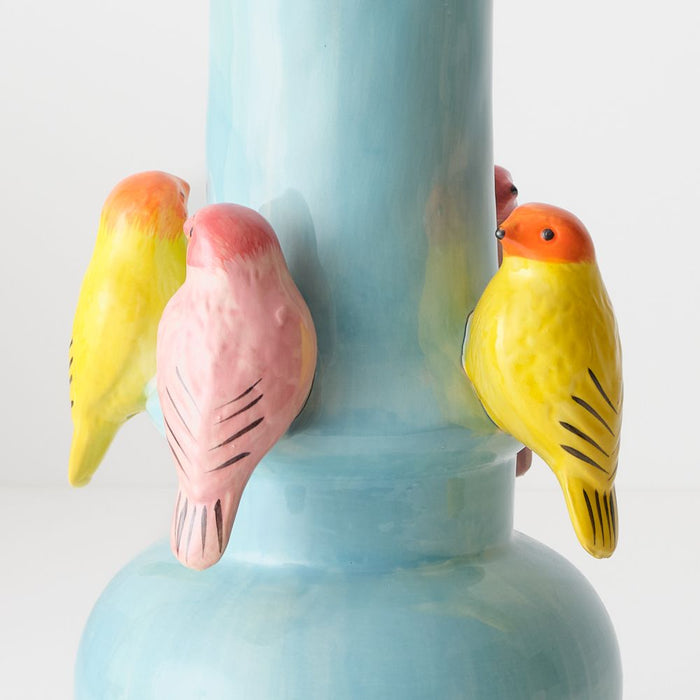 Caelum Vase 33cm Sky - FLORA DESIGNS
