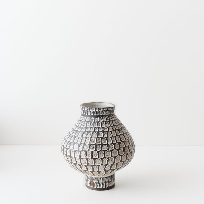 Aska Vase 26cm Fleck - FLORA DESIGNS