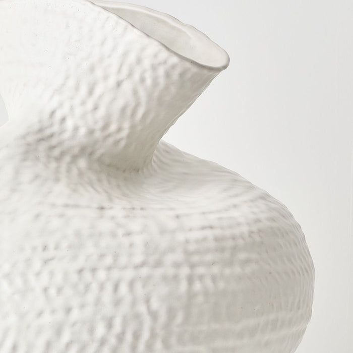 Isola Pot 47cm White - FLORA DESIGNS
