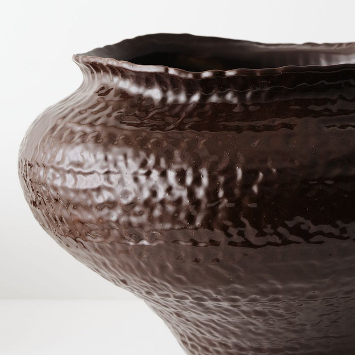 Elio Pot 47cm Truffle - Pack of 12 - FLORA DESIGNS