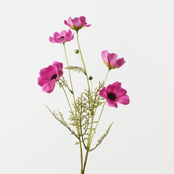 Artificial Cosmos Spray 68cm Plum - Pack of 12 - FLORA DESIGNS