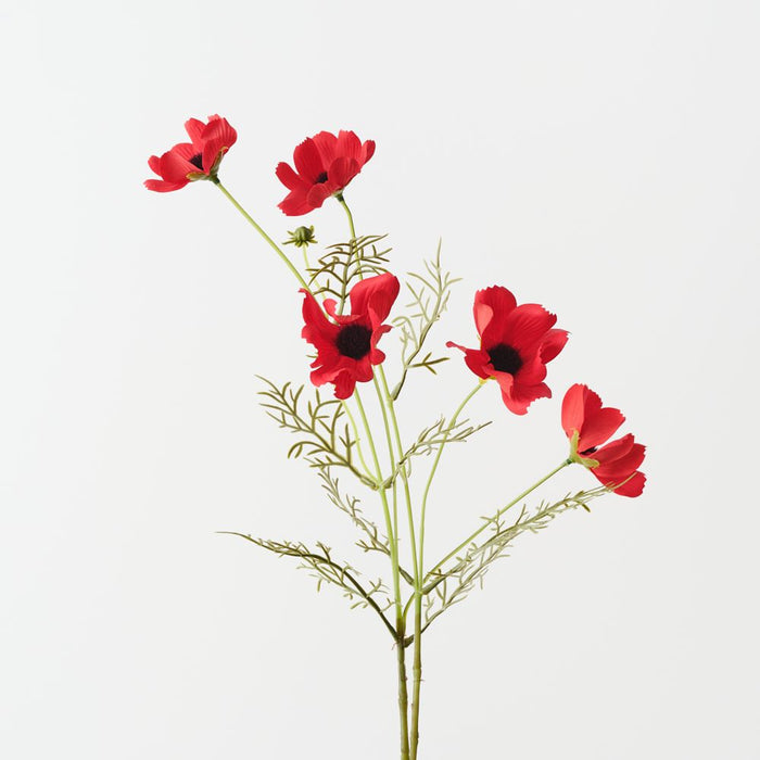 Artificial Cosmos Spray 68cm Red - Pack of 12 - FLORA DESIGNS