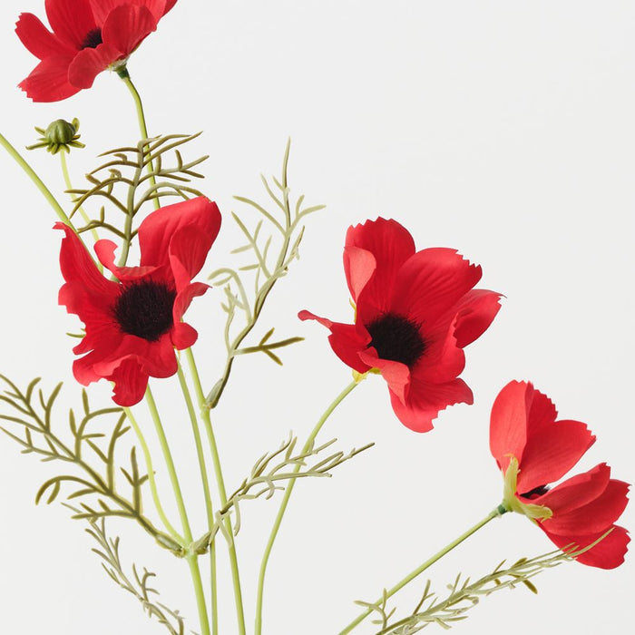 Artificial Cosmos Spray 68cm Red - Pack of 12 - FLORA DESIGNS