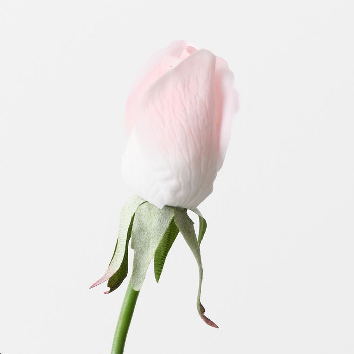 Artificial Everly Rosebud 44cm Light Pink - Pack of 24 - FLORA DESIGNS
