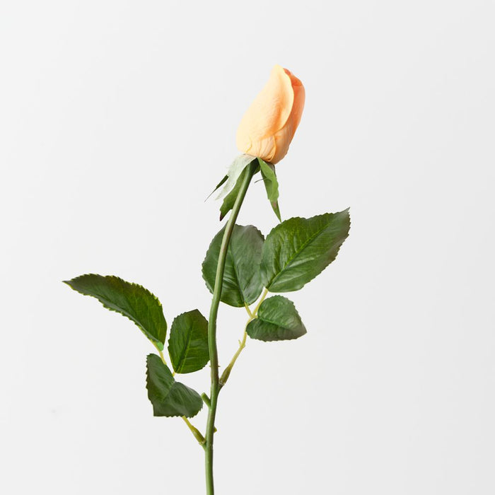 Artificial Everly Rosebud 44cm Orange - Pack of 24 - FLORA DESIGNS