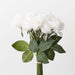 Artificial Maya Rose Bouquet 35cm Winter White - Pack of 6 - FLORA DESIGNS