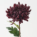 Artificial Chrysanthemum 58cm Black Plum - Pack of 12 - FLORA DESIGNS