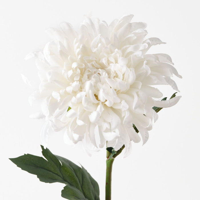 Artificial Chrysanthemum 58cm Winter White - Pack of 12 - FLORA DESIGNS