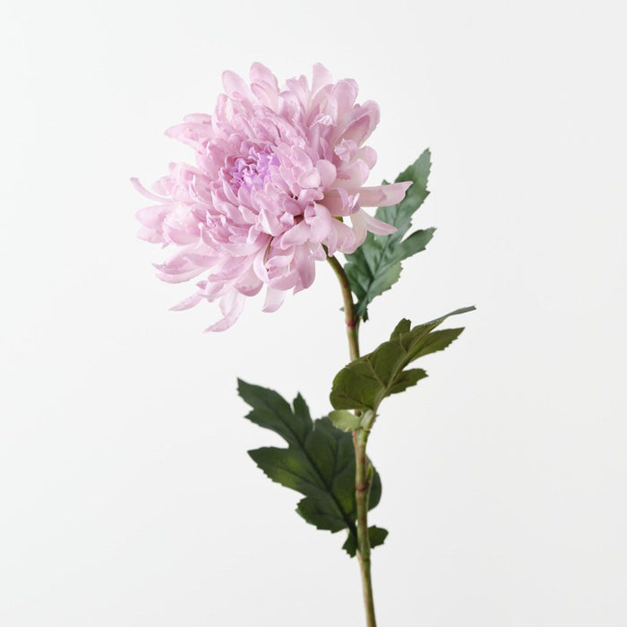 Artificial Chrysanthemum 58cm Lavender - Pack of 12 - FLORA DESIGNS