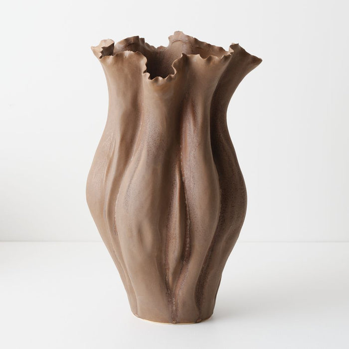 Sandor Vase 45cm Earthen - FLORA DESIGNS