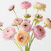Artificial Ranunculus Bundle 67cm Pink Assorted - FLORA DESIGNS