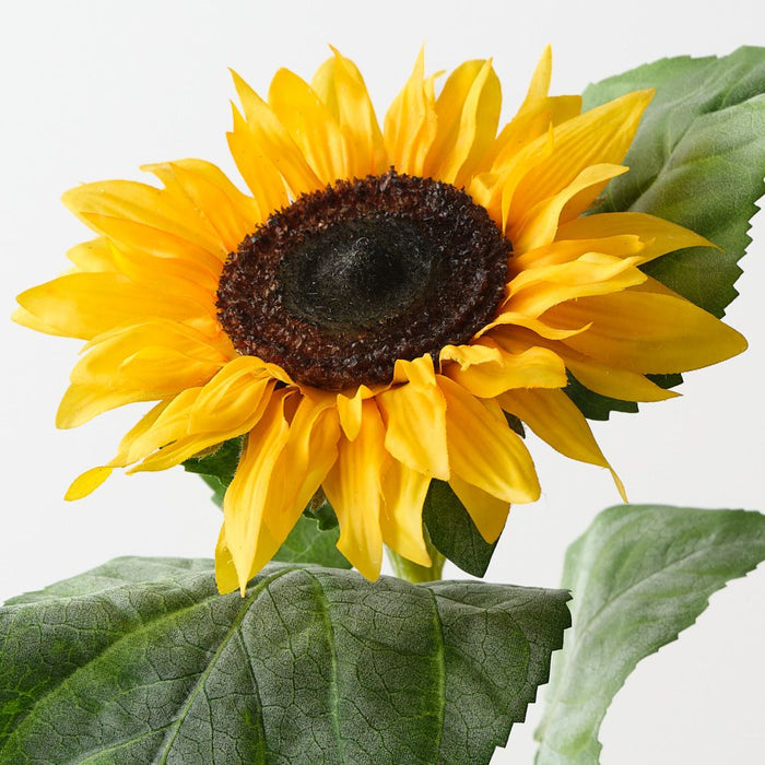 Artificial Sunflower 74cm Yellow - Pack of 12 - FLORA DESIGNS