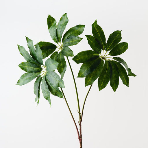 Artificial Pachira Leaf Spray 112cm Green - Pack of 12 - FLORA DESIGNS