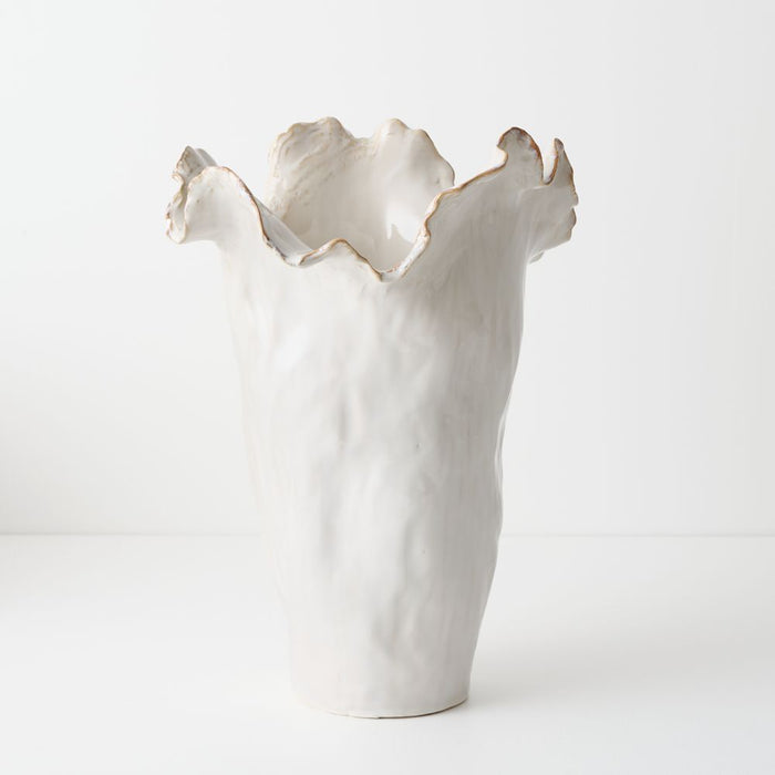 Elara Vase 41cm Veil - FLORA DESIGNS