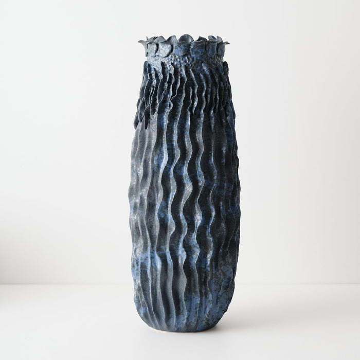 Velora Vase 55cm Abyss - FLORA DESIGNS