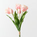 Artificial Dutch Tulip Bundle 33cm Pink - Pack of 6 - FLORA DESIGNS