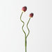 Artificial Allium Bud Spray 63cm Burgundy - FLORA DESIGNS