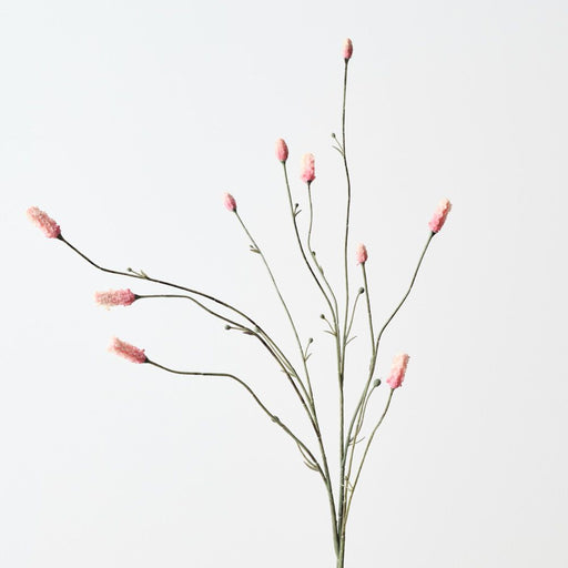 Artificial Burnet Spray 86cm Pink - Pack of 12 - FLORA DESIGNS
