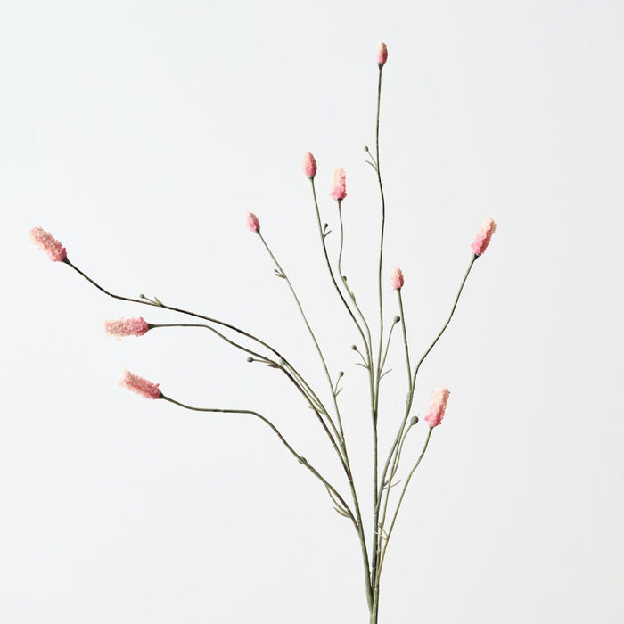 Artificial Burnet Spray 86cm Pink - Pack of 12 - FLORA DESIGNS