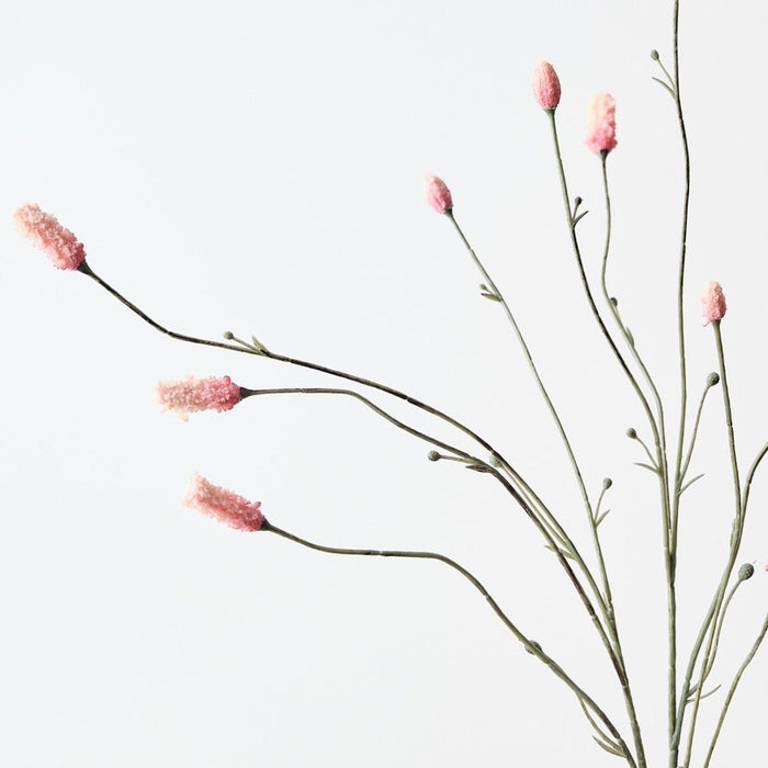 Artificial Burnet Spray 86cm Pink - Pack of 12 - FLORA DESIGNS