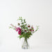Clematis Stock Mix in Vase 48cm White Fuschia - FLORA DESIGNS