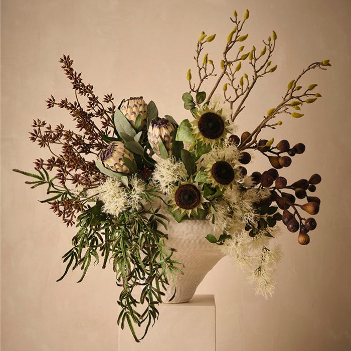 Artificial Magnifica Protea 83cm Green - Pack of 12 - FLORA DESIGNS