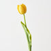 Artificial French Tulip 43cm Yellow - Pack of 12 - FLORA DESIGNS